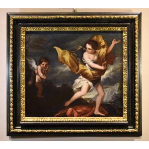 La ninfa Dafne con Cupido, Scuola romana del Sei/Settecento