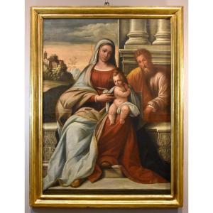 Madonna con Bambino e San Giuseppe, Benvenuto Tisi il Garofalo (Garofalo 1476 - Ferrara 1559)