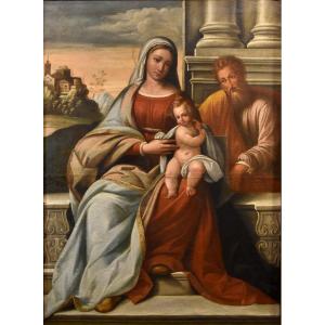 Madonna con Bambino e San Giuseppe, Benvenuto Tisi il Garofalo (Garofalo 1476 - Ferrara 1559)