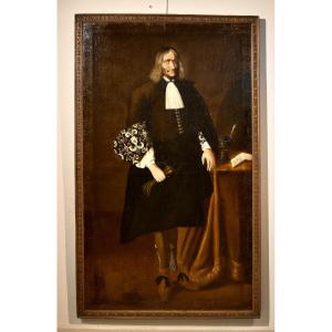 Ritratto a figura intera di Giacomo Pesenti, Carlo Ceresa (Bergamo 1609 – 1697) attribuibile