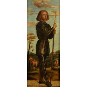 San Giorgio, Seguace di Cima da CONEGLIANO (Conegliano 1449 ca - Conegliano 1517 ca)