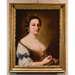 Anton Raphael Mengs (Aussig, 1728 - Roma, 1779), Ritratto di fanciulla con libro