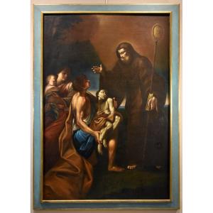  Il miracolo di San Francesco, Felice Cignani (Bologna 1658 - Forlì 1724)