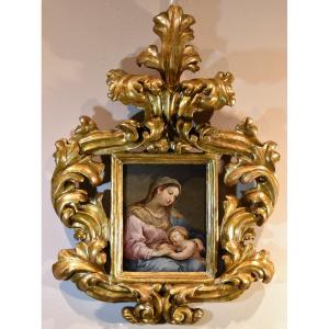 Madonna con bambino, Sebastiano Conca (Gaeta 1680 – Napoli 1764) cerchia