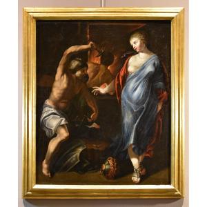 Teti nella fucina di Efesto, Jacques Blanchard (Parigi, 1600 – Parigi, 1638) e bottega
