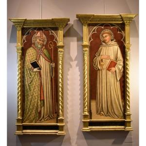 Martino di Bartolomeo di Biago (Siena 1389 - 1434), SAN ROMUALDO SAN ALBERTO