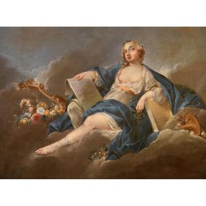 Allegoria della Poesia, Pierre Charles Trémolières (Cholet, 1703 - Paris, 1739)