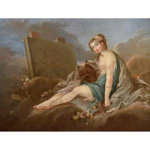 Allegoria della Scultura, Pierre Charles Trémolières (Cholet, 1703 - Paris, 1739)