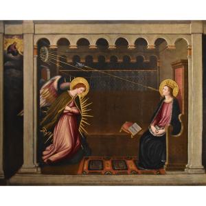 L’Annunciazione, Alessandro Allori (Firenze, 1535 – Firenze, 1607) cerchia