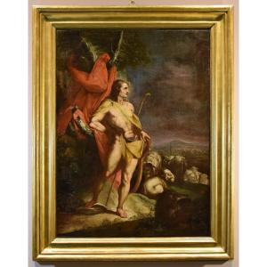 Apollo sorveglia le greggi di re Admeto, Cornelis van Haarlem (Haarlem 1562–1638) bottega