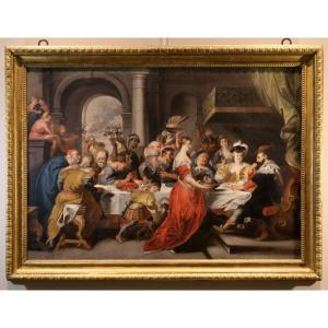 Il banchetto di Erode, Peter Paul Rubens (Siegen 1577- Anversa 1640) bottega di