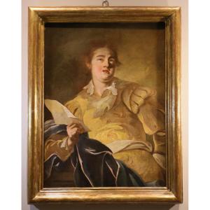 Claude Vignon (Tours, 1593 – Parigi, 1670), Ritratto di cantore in farsetto