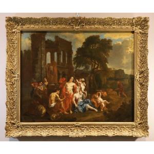 Le mythe d'Apollon et d'Issé, Gérard de Lairesse (Liège 1641 - Amsterdam 1711) atelier