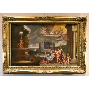 La Toeletta di Venere  Francesco Albani (Bologna 1578 - 1660) Seguace di