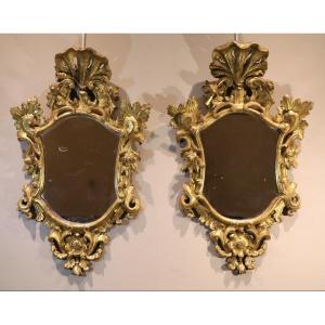 Coppia di specchiere Luigi XV (Italia, Venezia  Settecento)