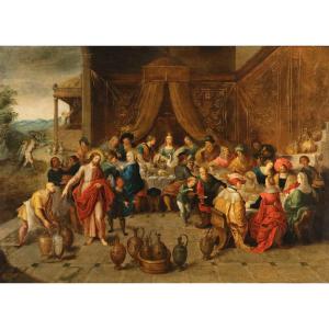 Le Nozze di Cana, Frans Francken II (Anversa 1581 – 1642) attribuito