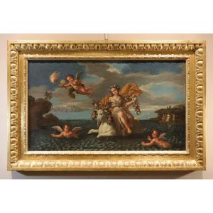 Il ratto di Europa, Paolo De Matteis (Piano Vetrale, 1662 - Napoli, 1728) Cerchia di