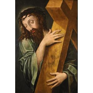 Cristo Portacroce, Michael Coxie (Malines, 1499 – Malines, 1592) Bottega di