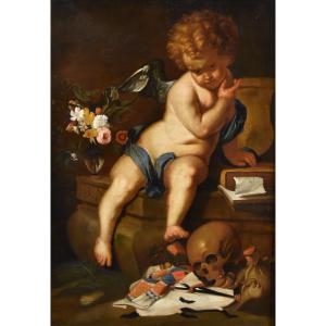 Allegoria della vanità della vita o della giovinezza, Erasmus Quellinus II (Anversa 1607-1672)