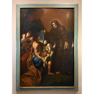 Il miracolo di San Francesco, Felice Cignani (Bologna 1658 - Forlì 1724)