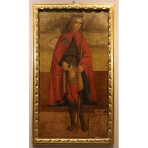 San Rocco, Francesco di Girolamo da Santacroce (Venezia, 1516- 1584)
