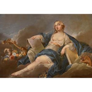 Allegoria della Poesia, Pierre Charles Trémolières (Cholet, 1703 - Paris, 1739)