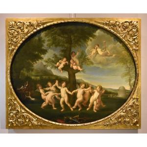 La danza degli amorini, Francesco Albani (Bologna 1578 - 1660) Copia da