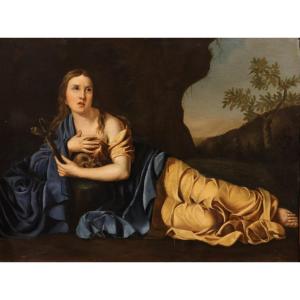 Maria Maddalena penitente, Alessandro Tiarini (Bologna, 1577 – 1668) Cerchia di