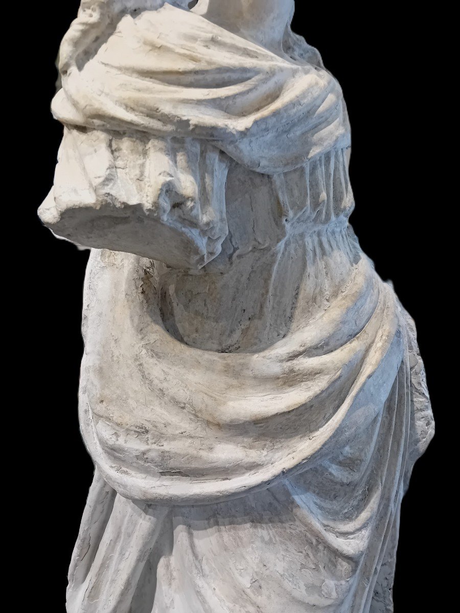 Germain Pilon, seguace di Imponente Scultura in Pietra Francia XVI secolo-photo-6