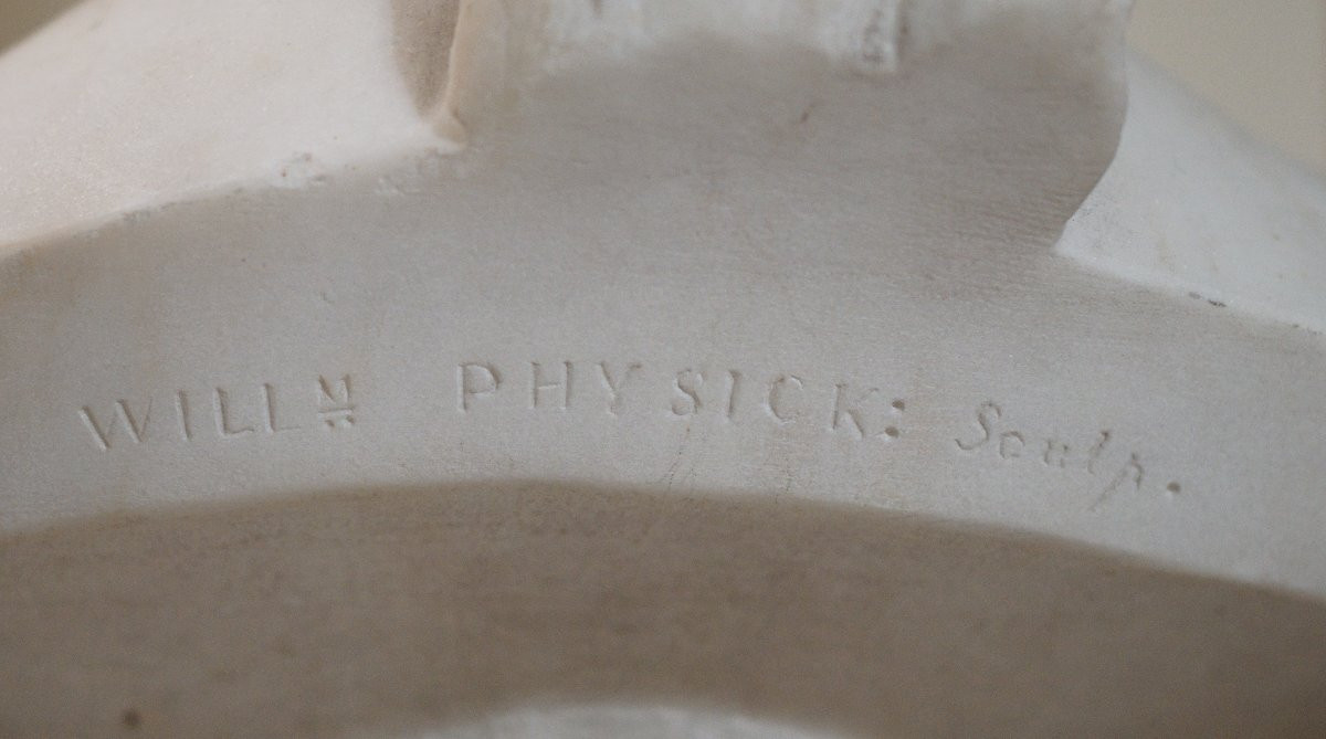 Edward William Physick (1774-1862) Busto in Marmo Neoclassico -photo-2