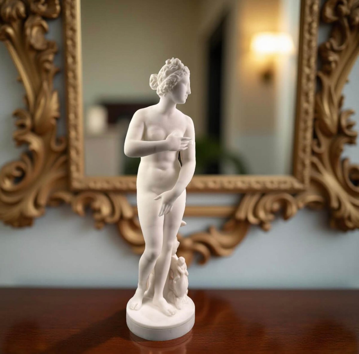 Scultura in Marmo Venere dei Medici Italia XIX secolo-photo-7