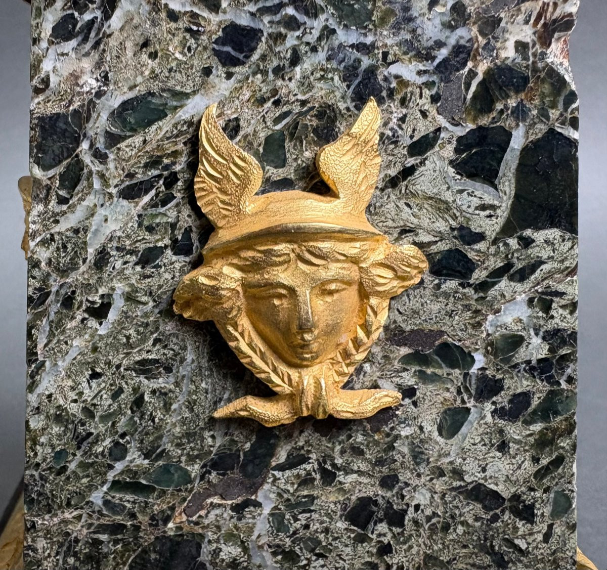 Claude Galle (attr.) Coppia di Urne Vasi Direttorio Bronzo e Marmo-photo-7