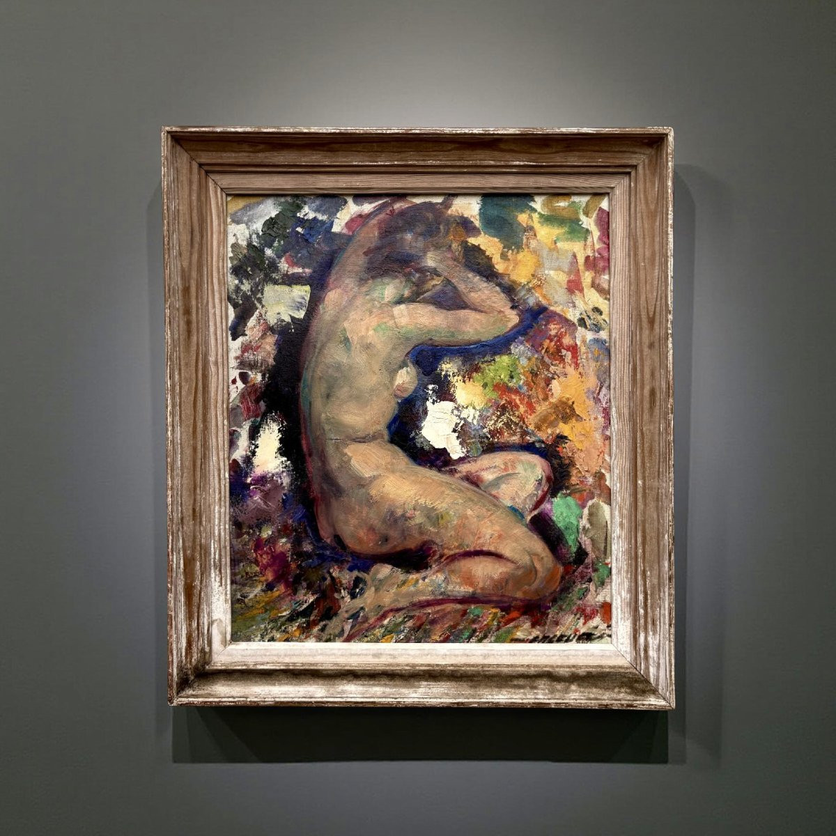 Robert Falcucci (1900-1989) Studio di Nudo Femminile Scuola Francese del XX-photo-2