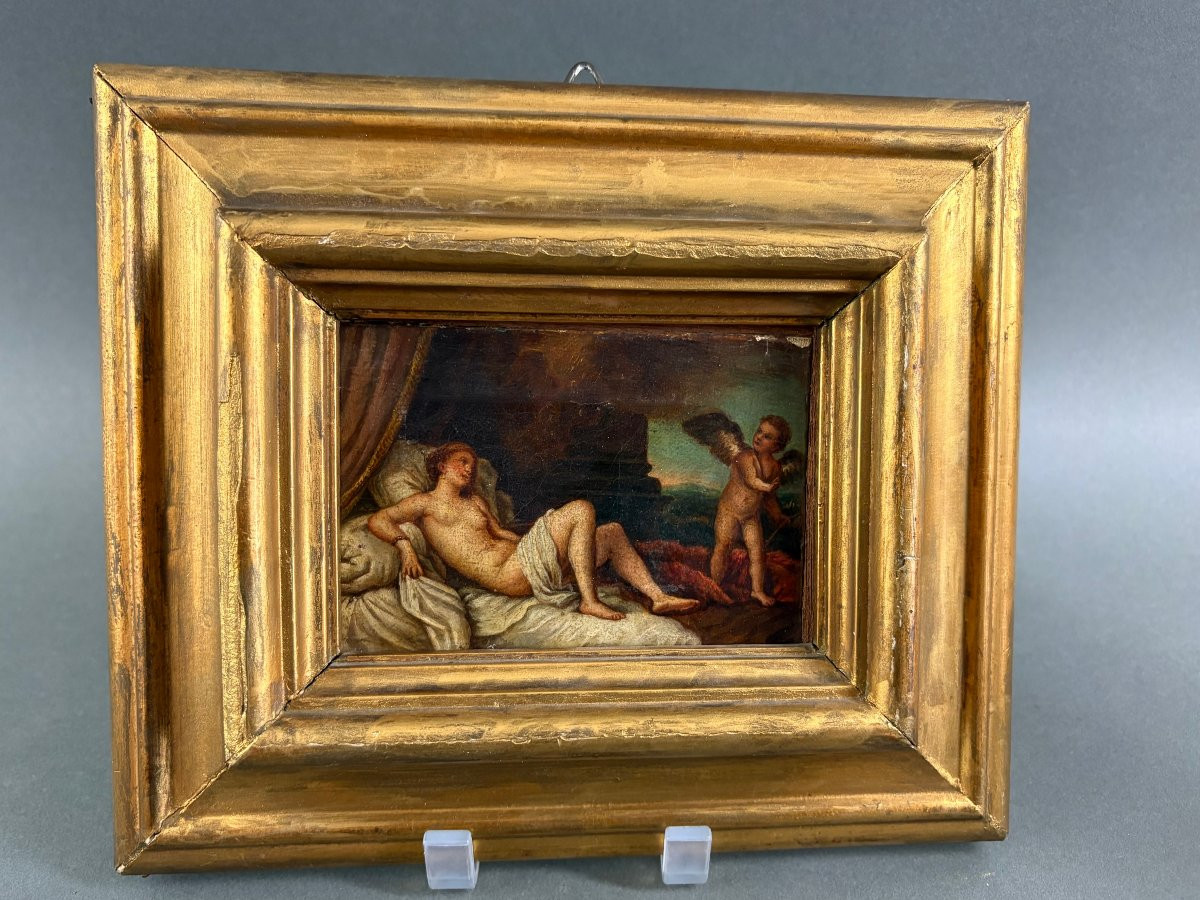 Scuola Italiana del XVIII secolo, "Danae" dopo Tiziano-photo-3