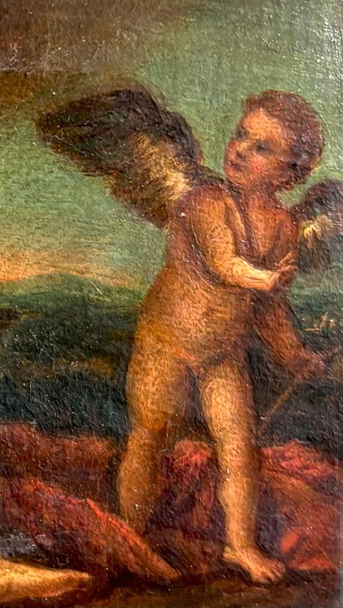 Scuola Italiana del XVIII secolo, "Danae" dopo Tiziano-photo-2