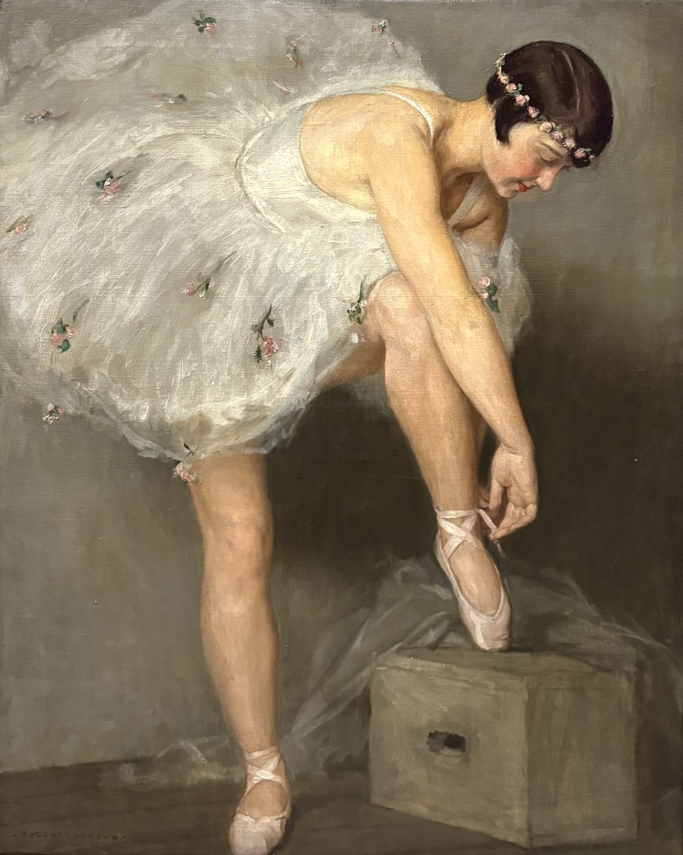 Auguste LEROUX (1871-1954) Ballerina dell'Opera Ritratto
