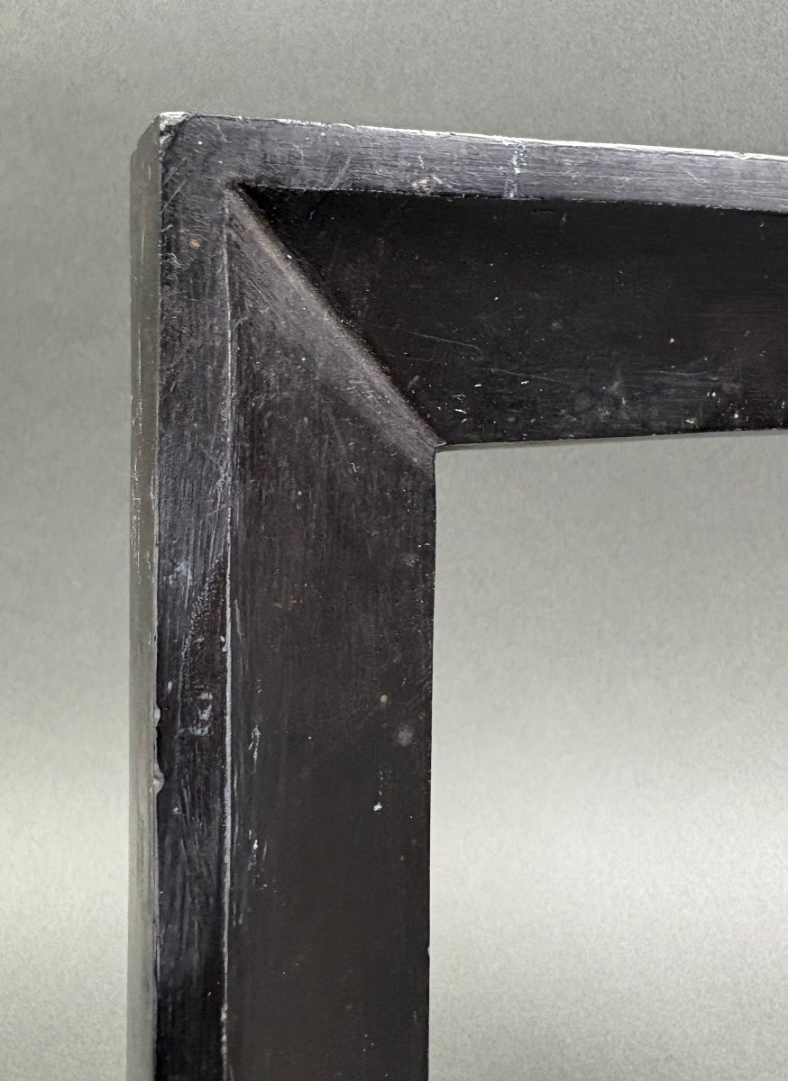 Cornice in Marmo Nero Italia XIX secolo-photo-3