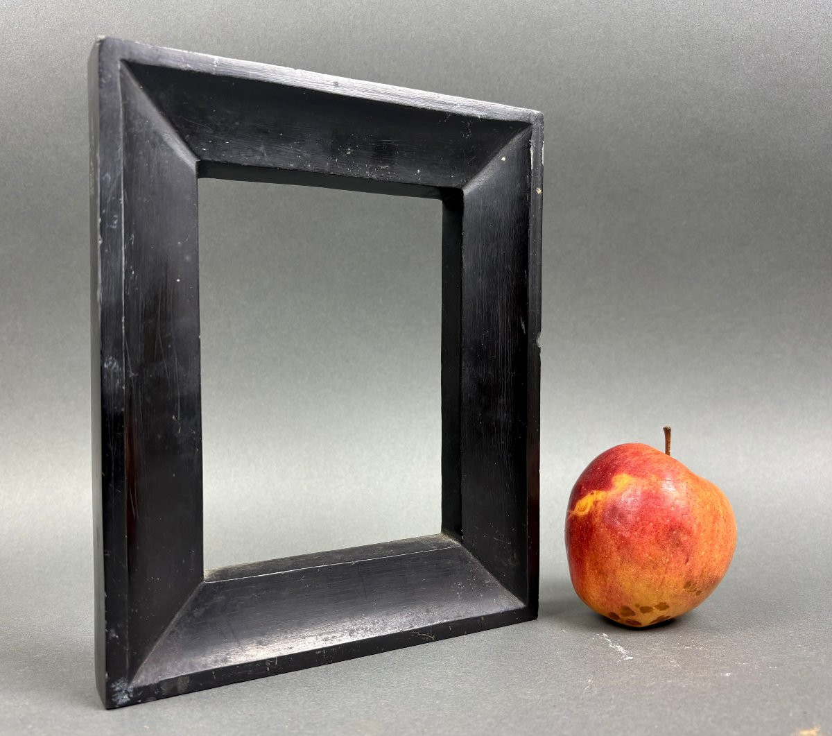 Cornice in Marmo Nero Italia XIX secolo-photo-4