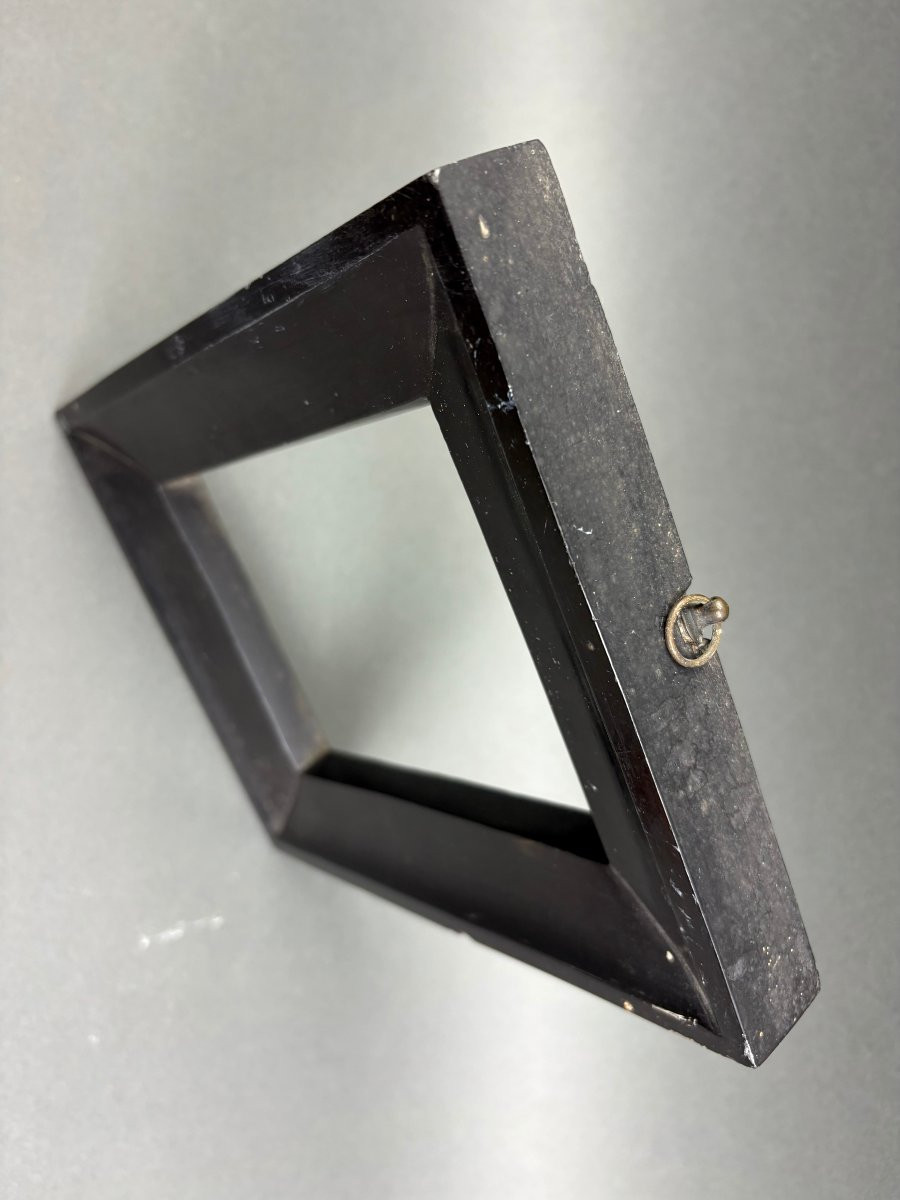 Cornice in Marmo Nero Italia XIX secolo-photo-1