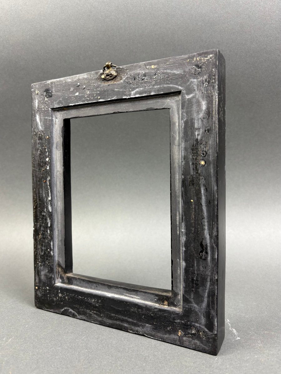 Cornice in Marmo Nero Italia XIX secolo-photo-2
