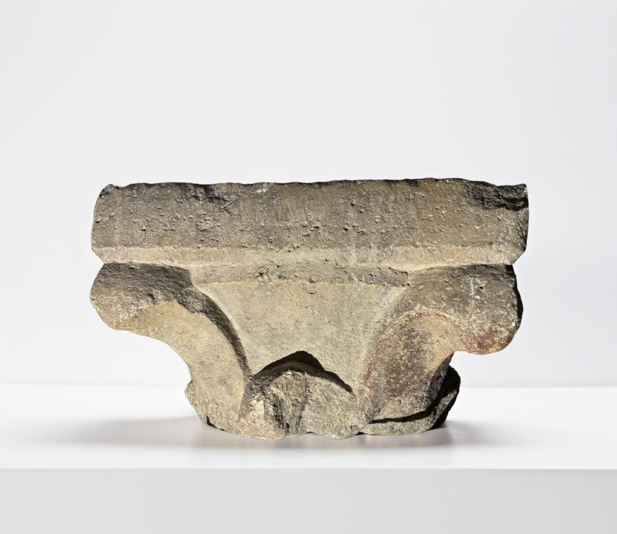 Capitello Medievale in Pietra Lombardia XIV-XV secolo-photo-4