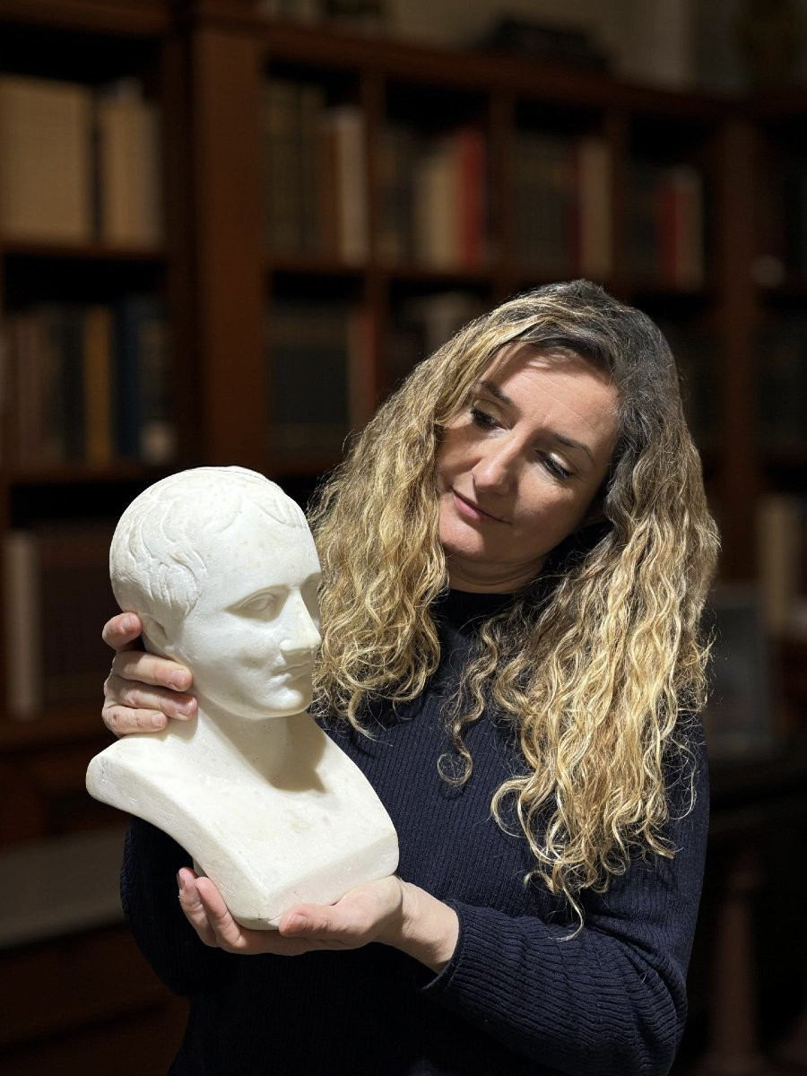 Busto in Marmo dell'Imperatore Napoleone I XIX secolo-photo-3