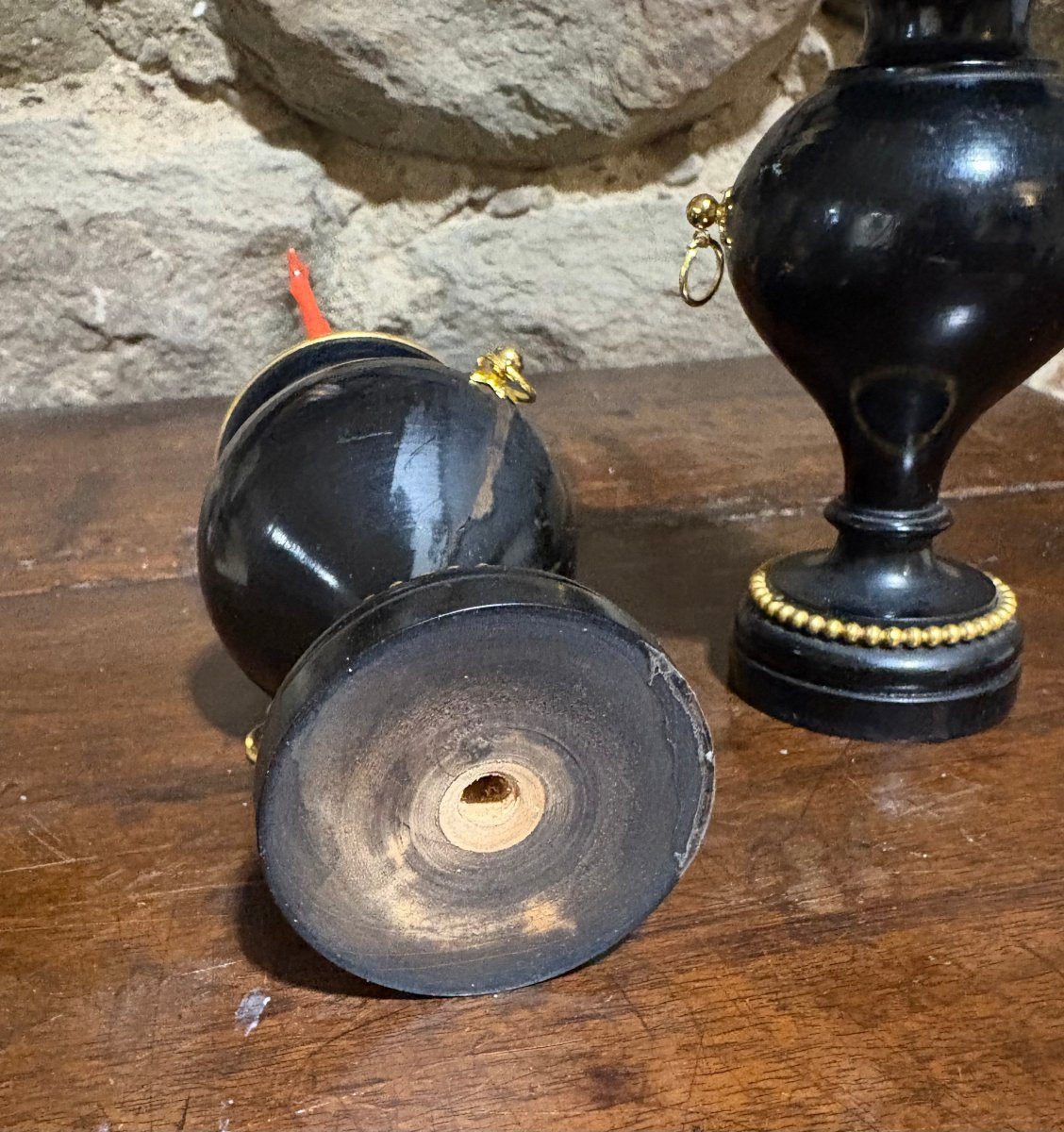 Coppia di Vasi con Rami di Corallo Rosso Naturalia XIX-photo-5