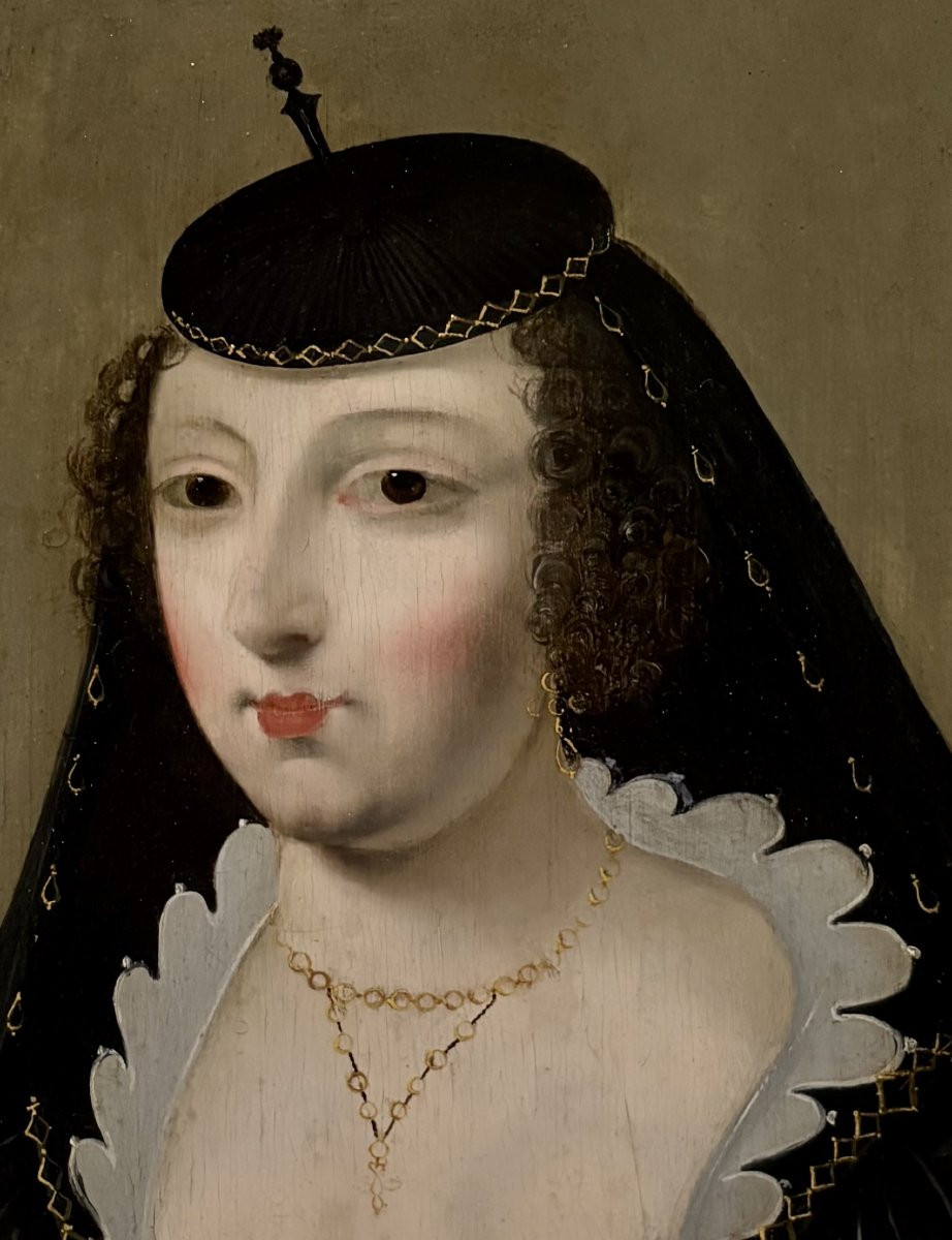 Jean Ducayer (1595-1685) Ritratto di Anna-Genoveffa di Borbone-Condé-photo-3