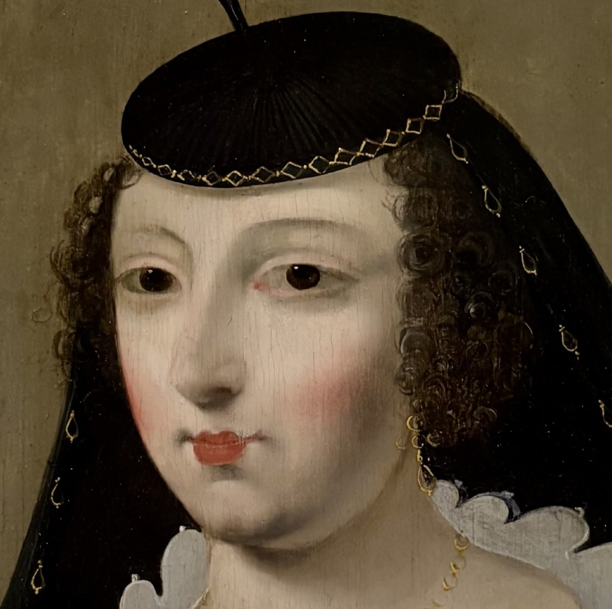 Jean Ducayer (1595-1685) Ritratto di Anna-Genoveffa di Borbone-Condé-photo-4