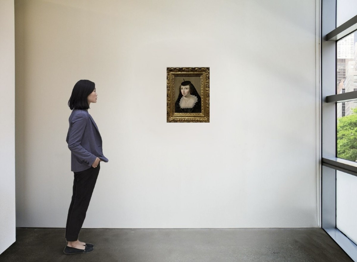 Jean Ducayer (1595-1685) Ritratto di Anna-Genoveffa di Borbone-Condé-photo-6