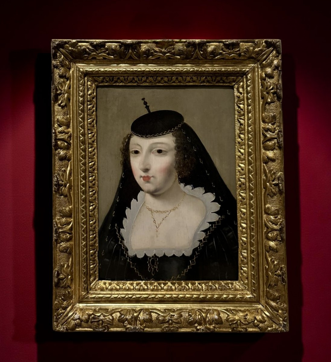 Jean Ducayer (1595-1685) Ritratto di Anna-Genoveffa di Borbone-Condé