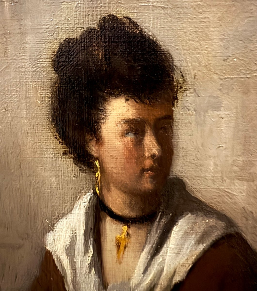 Victor Gabriel Gilbert (1847-1935) “Il corteggiamento”-photo-3