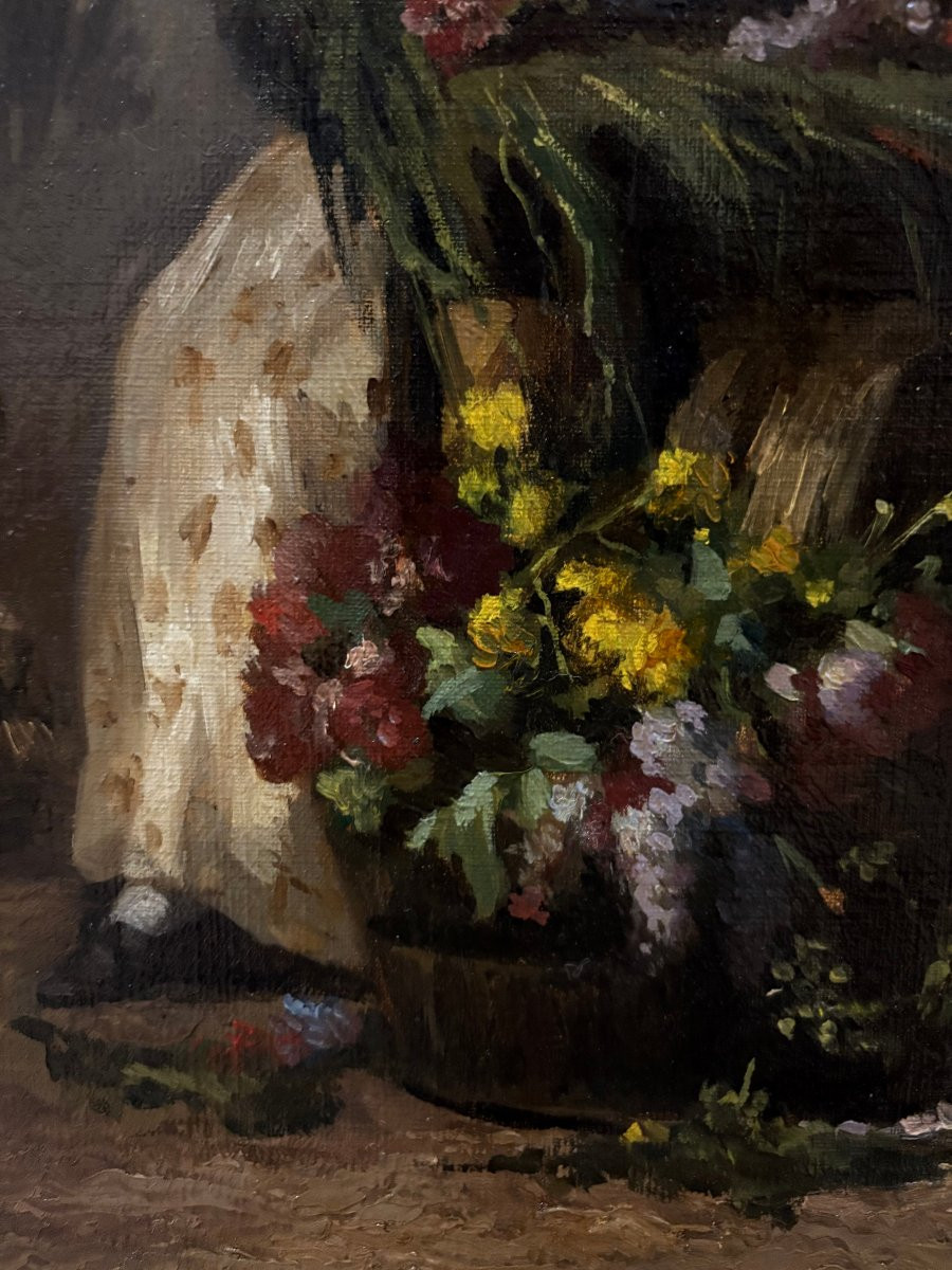 Victor Gabriel Gilbert (1847-1935) “Il corteggiamento”-photo-5