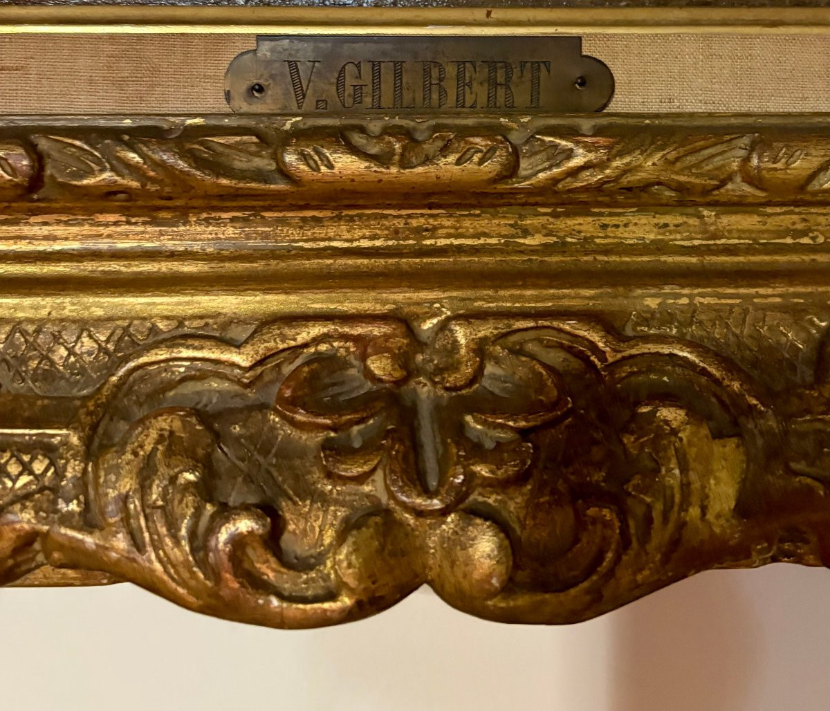 Victor Gabriel Gilbert (1847-1935) “Il corteggiamento”-photo-6